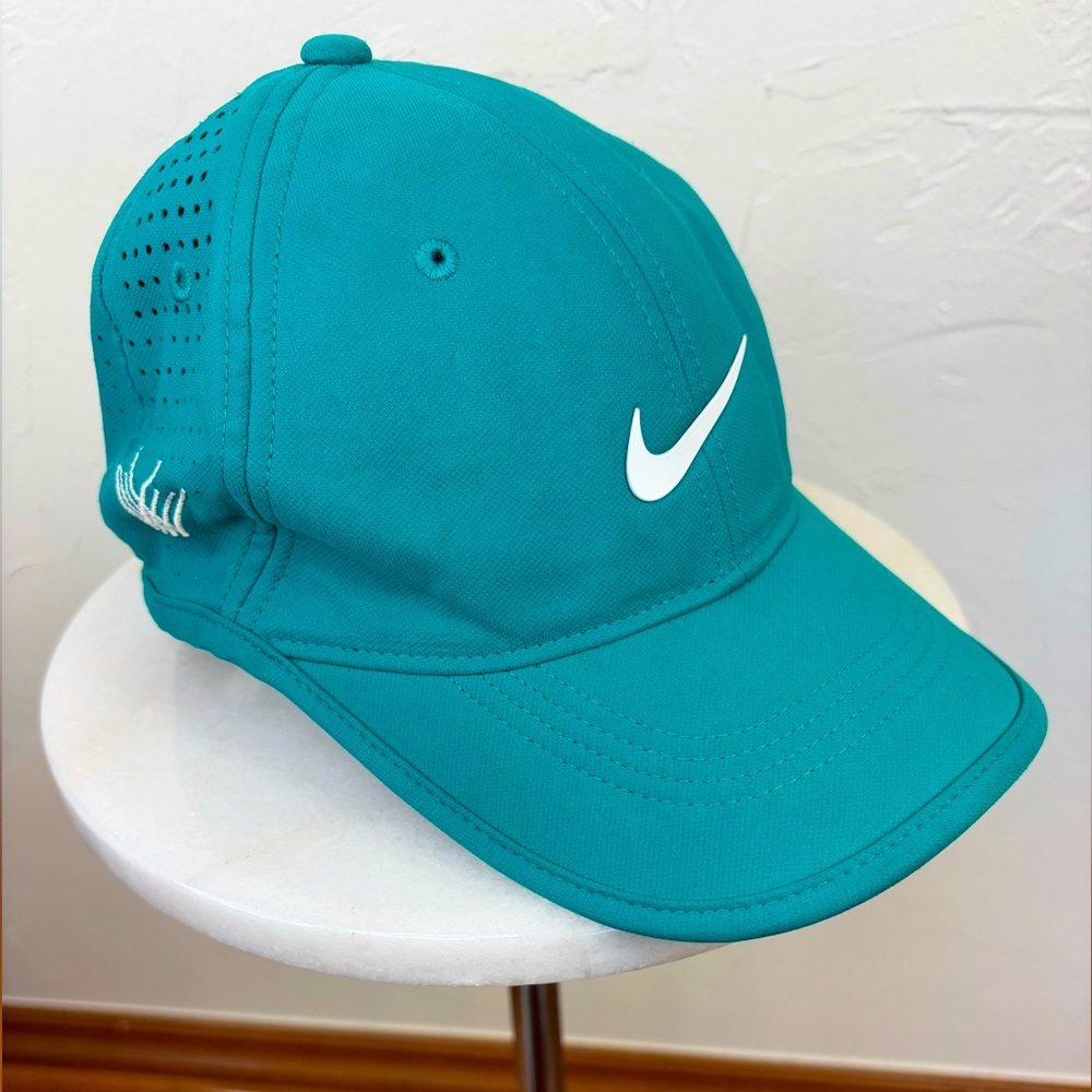 Nike Teal Hat with White Logo